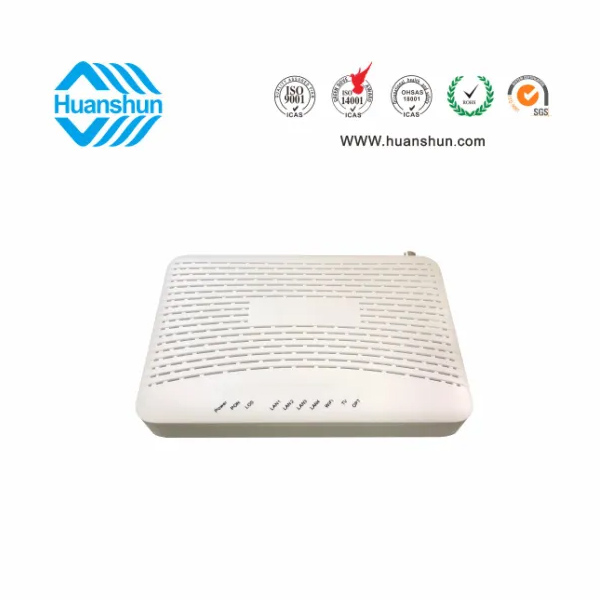 HSOS21176GNW FTTH 終端（XPON ONU WIFI，CATV） （GE+3FE+2*2WIFI+CATV NE)